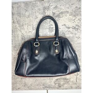 Henri Bendel Black Leather‎ Handbag